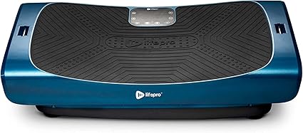 LifePro Rumblex 4D Pro Vibration Plate - Máquina de ejercicios de plataforma de vibración de cuerpo entero - Equipo de entrenamiento en casa para pérdida de peso, tonificación y bienestar - Paquete